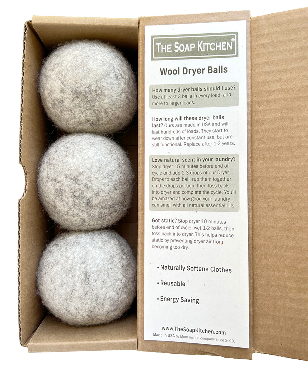 Dryer Balls - Set of 3